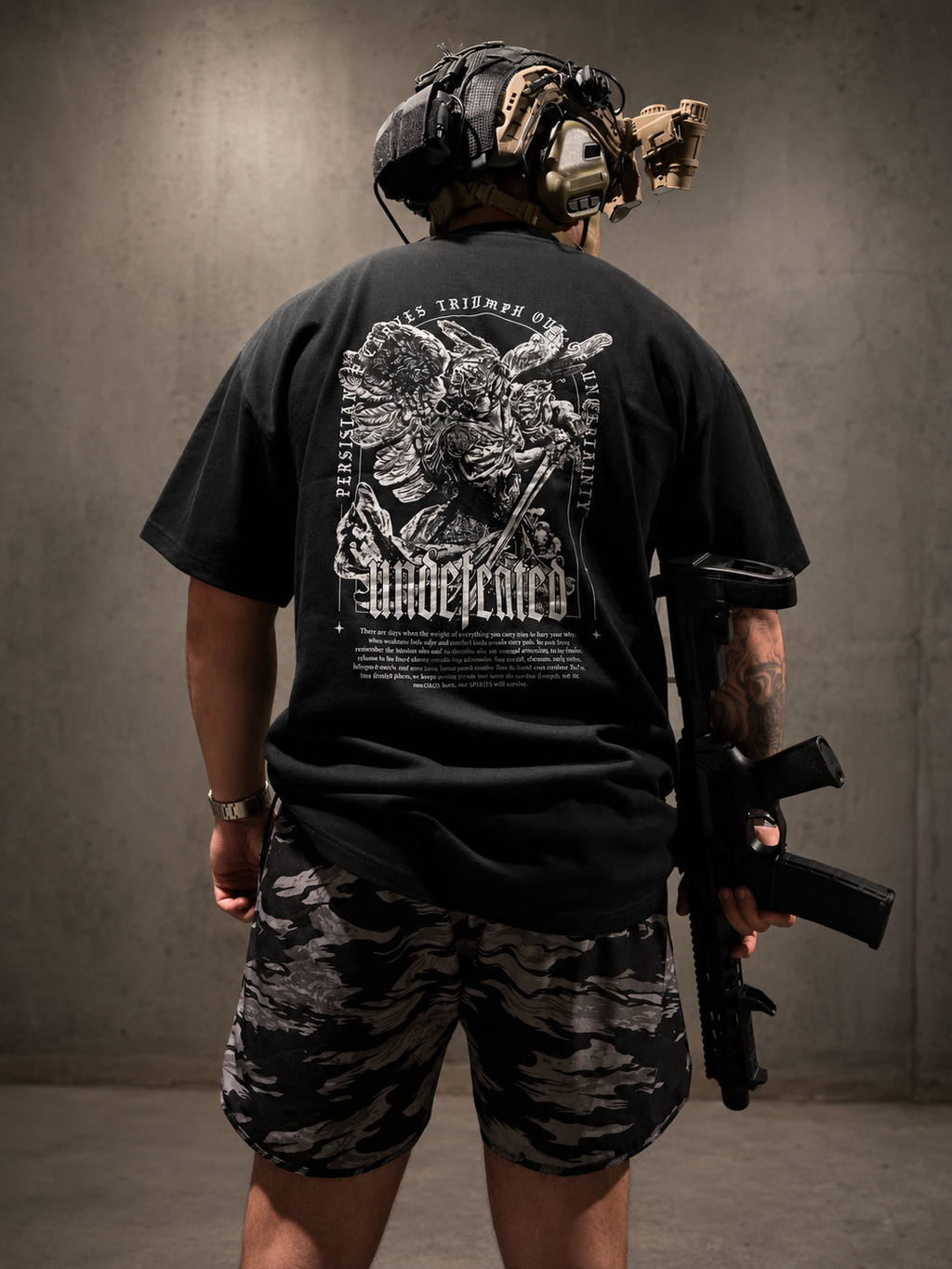 Oversized Tee- Undefeated